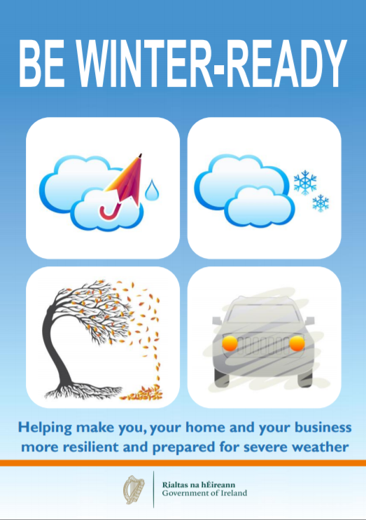 Be Winter Ready Booklet Front Page 